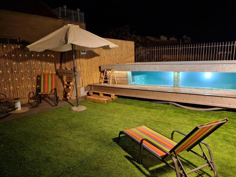 Apartamento Private Swimming Pool ! דירת סטודיו קטנה עם בריכה פרטית Meqor Hayyim Exterior foto